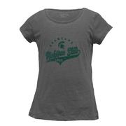  Michigan State Garb Youth Charlotte Tri- Bend Scoop Neck Tee