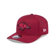  Arkansas New Era 970 Performance Snapback Cap