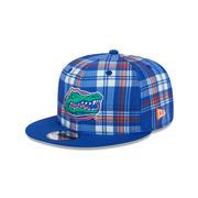  Florida New Era 950 Plaid Statement Flat Bill Snapback Cap