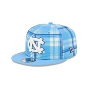  Unc New Era 950 Plaid Statement Flat Bill Snapback Cap