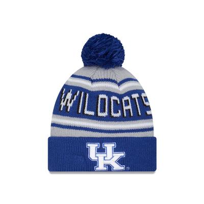 Kentucky New Era YOUTH Wordmark Knit Pom Beanie