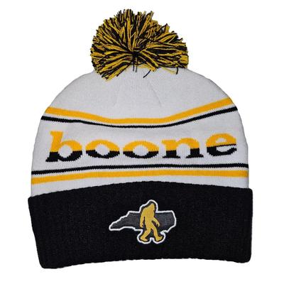 Boone Pukka Cuffed Pom Knit Beanie