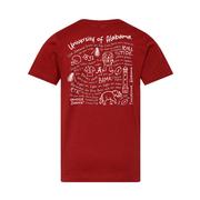  Alabama Youth Fight Song Icons Tee