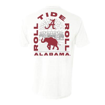 Alabama Stadium Arch Comfort Colors Pocket Tee