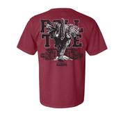  Alabama Charging Elephant Stadium Comfort Colors Tee