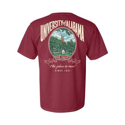 Alabama The Quad Comfort Colors Tee