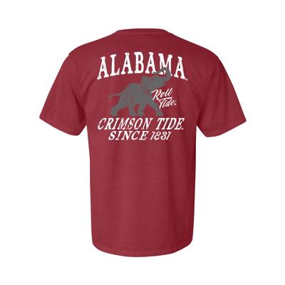 Alabama Women's Bold Text Comfort Colors Tee