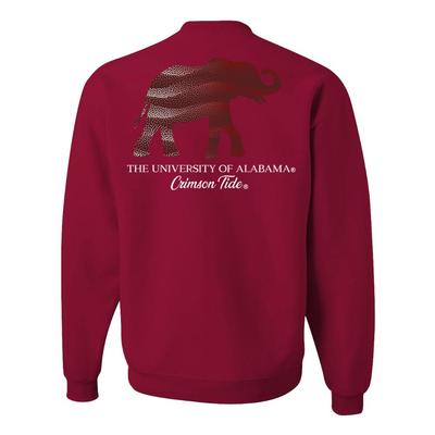 Alabama Women's Dot Wave Fleece Crew