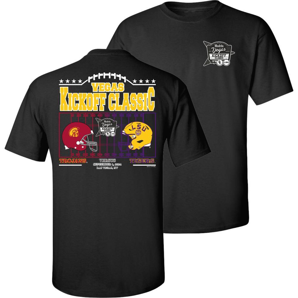 LSU Field Helmet Vegas Kickoff Classic Tee