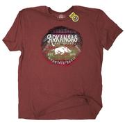  Arkansas The Duck Company Campus Stump Tee