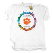  Clemson The Duck Company Backdrop Cotton Tee