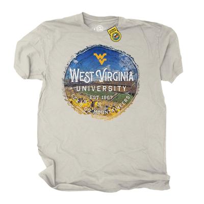 West Virginia The Duck Company Campus Stump Cotton Tee