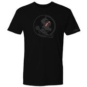  Florida State Flogrown Black Out Logo Tee