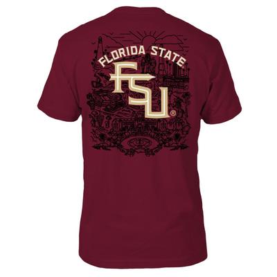 Florida State FloGrown City Lines Tee