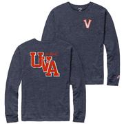  Virginia League 2- Location Victory Falls Long Sleeve Tee