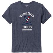  Virginia League Red White Hoo Charlottesville Victory Falls Tee