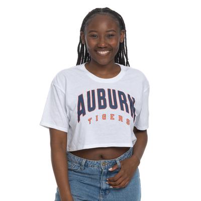 Auburn Zoozatz Women's Boxy Crop Tee