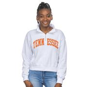  Tennessee Zoozatz Women's Sport Crop 1/4 Zip Crew