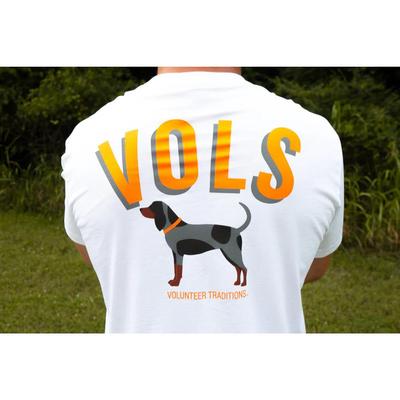 Tennessee Volunteer Traditions Vols Bluetick Pocket Tee