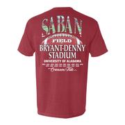  Alabama Saban Field Comfort Colors Tee