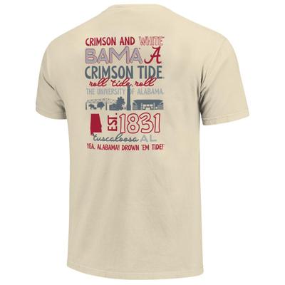 Alabama School Elements Stack Comfort Colors Tee