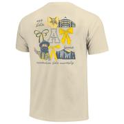  App State Coquette Campus Comfort Colors Tee