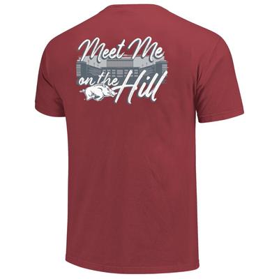 Arkansas Meet Me Stadium Comfort Colors Tee