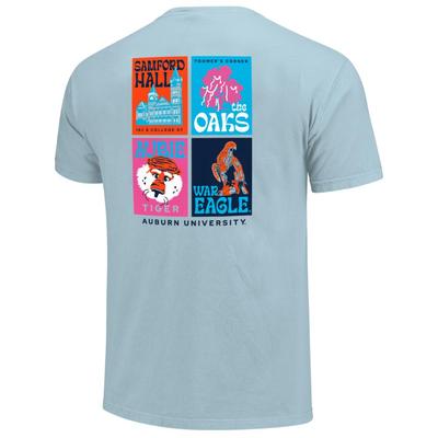 Auburn Preppy Posters Comfort Colors Tee