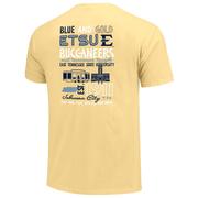  Etsu School Elements Stack Comfort Colors Tee