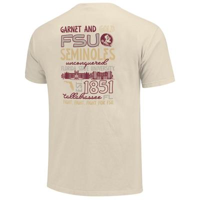 Florida State School Elements Stack Comfort Colors Tee