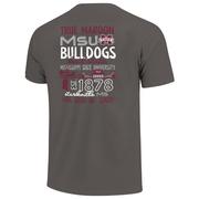  Mississippi State School Elements Stack Comfort Colors Tee