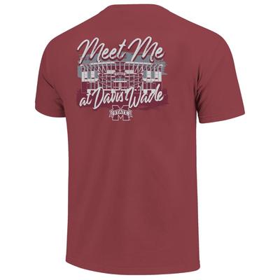 Mississippi State Meet Me Stadium Comfort Colors Tee