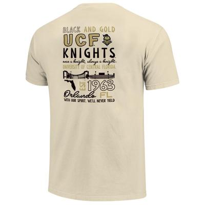 UCF School Elements Stack Comfort Colors Tee