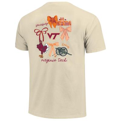 Virginia Tech Coquette Campus Comfort Colors Tee