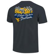  West Virginia Meet Me Stadium Comfort Colors Tee