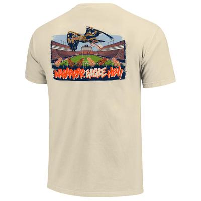 Auburn Painted Game Opening Comfort Colors Tee