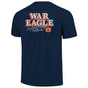  Auburn Loveliest Wall Comfort Colors Tee