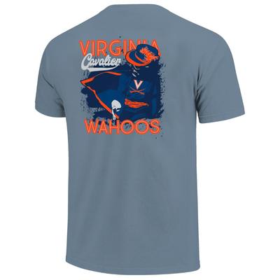 Virginia Wahoos Cavman Comfort Colors Tee