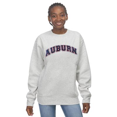 Auburn Zoozatz Chenille Applique with Outline Sport Crew