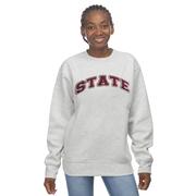  Mississippi State Zoozatz Chenille Applique With Outline Sport Crew