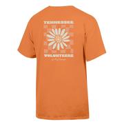  Tennessee Flower Checkerboard Comfort Wash Tee