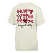  Georgia Multi Bows Comfort Wash Tee