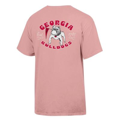 Georgia Vintage Mascot Love Comfort Wash Tee