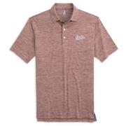  Mississippi State Johnnie- O Huron Heathered Polo