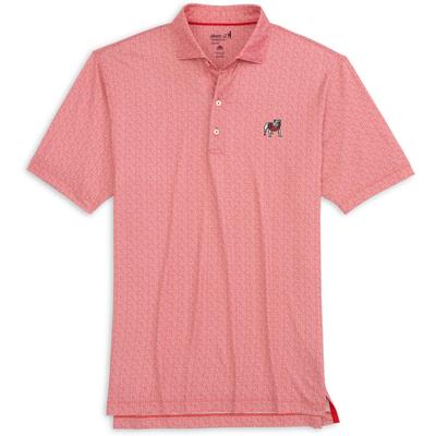 Georgia Johnnie-O Hinson Jersey Performance Polo