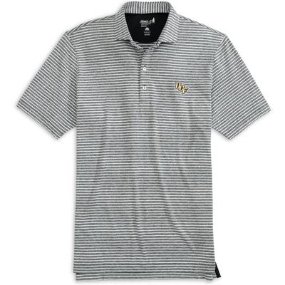 UCF Johnnie-O Clipper Striped Jersey Performance Polo