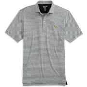  Ucf Johnnie- O Clipper Striped Jersey Performance Polo