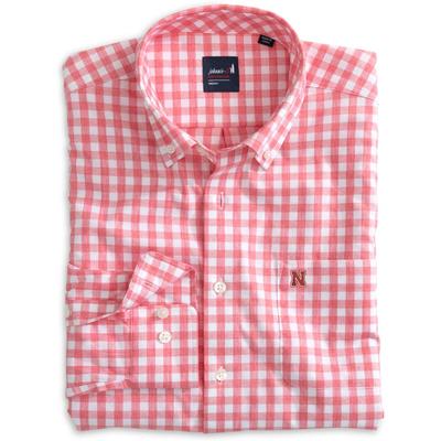 Nebraska Johnnie-O Archie Performance Woven Shirt