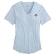  Unc Johnnie- O Women's Meredith V- Neck Tee