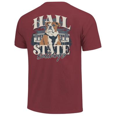 Mississippi State Stadium Mascot Phrase Comfort Colors Tee